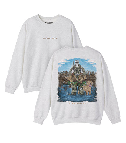 DUCK HUNTIN’ YELLOW LAB  - “DT ESSENTIAL" CREWNECK SWEATSHIRT