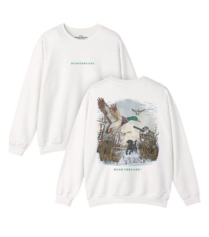 DUCK HUNTIN’ v2 - “DT ESSENTIAL" CREWNECK SWEATSHIRT