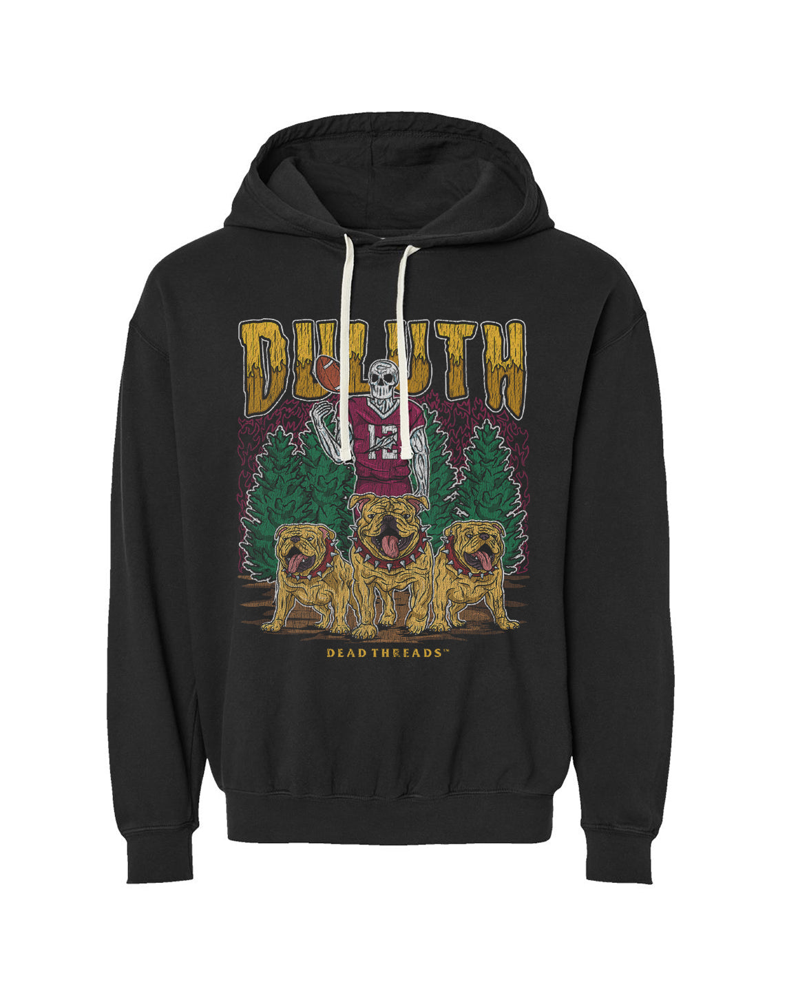 DULUTH FOOTBALL - LIGHTWEIGHT HOODIE