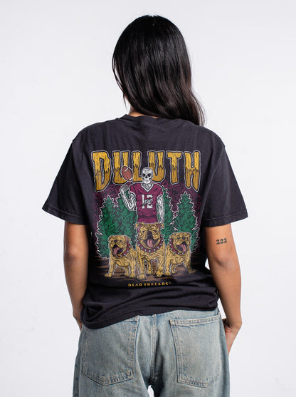 DULUTH FOOTBALL - “3 SKULL” PREMIUM T-SHIRT