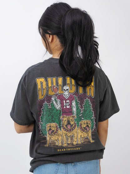 DULUTH FOOTBALL - “3 SKULL” PREMIUM T-SHIRT