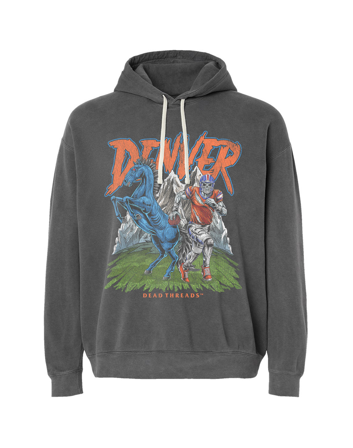 DENVER FOOTBALL v2 - LIGHTWEIGHT HOODIE