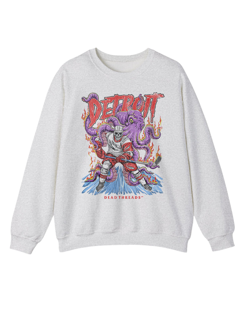 DETROIT HOCKEY CREWNECK SWEATSHIRT