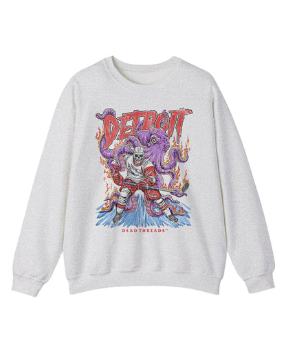 DETROIT HOCKEY CREWNECK SWEATSHIRT