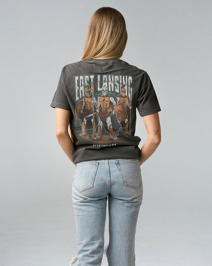 EAST LANSING v1 - “3 SKULL” PREMIUM T-SHIRT