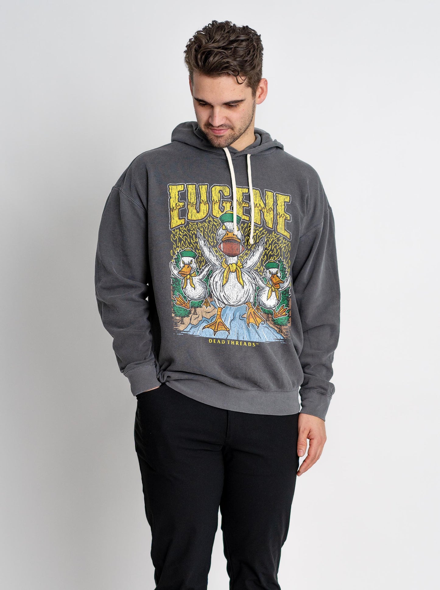 EUGENE FOOTBALL - LIGHTWEIGHT HOODIE