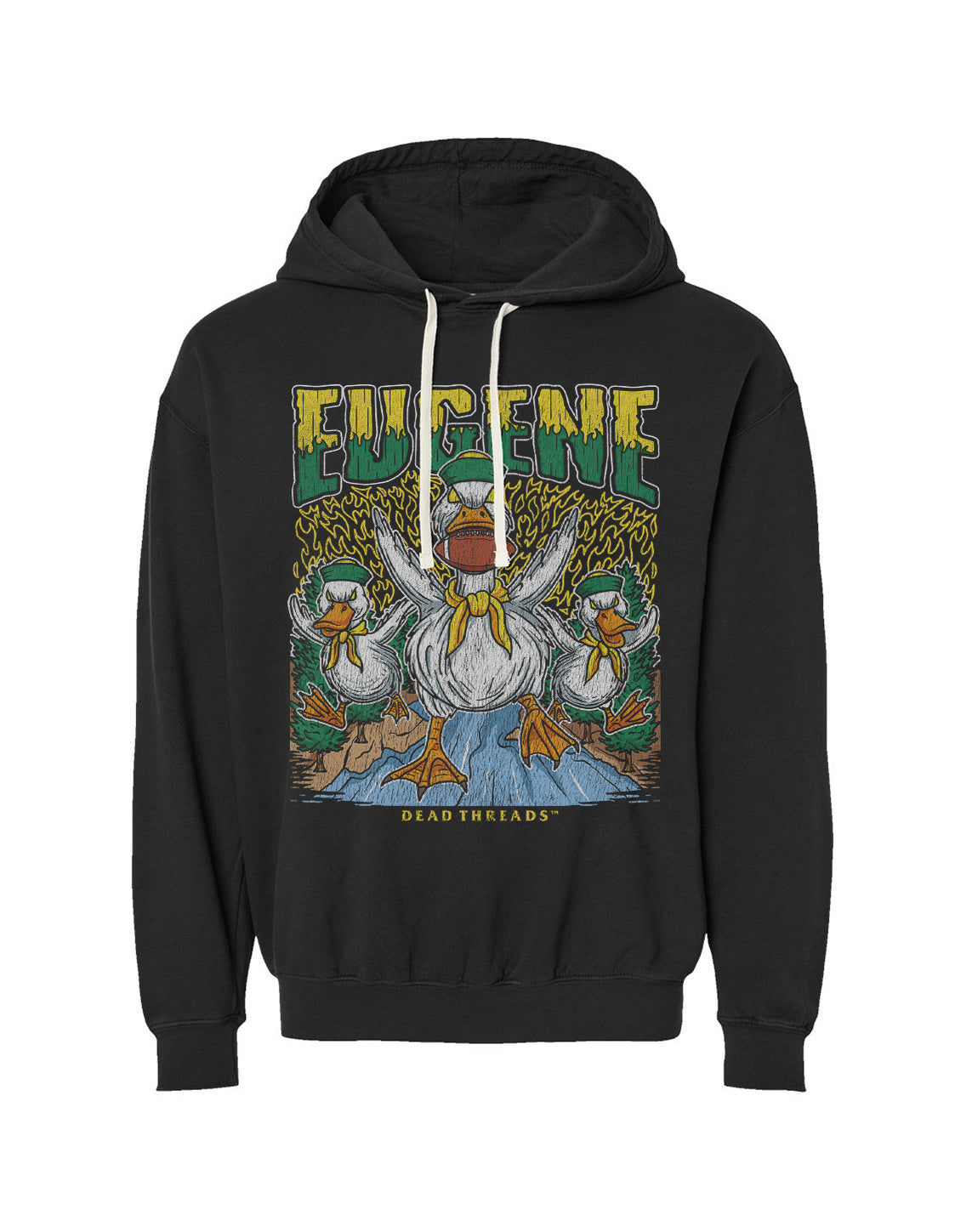 EUGENE FOOTBALL - LIGHTWEIGHT HOODIE