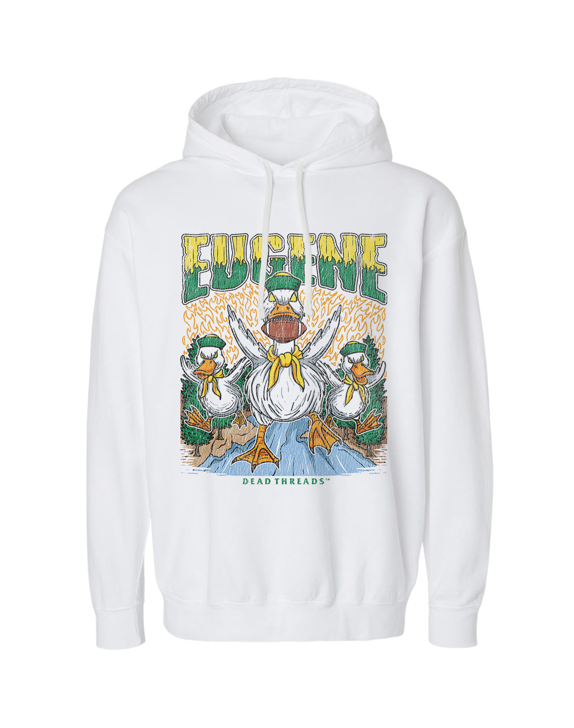 EUGENE FOOTBALL - LIGHTWEIGHT HOODIE