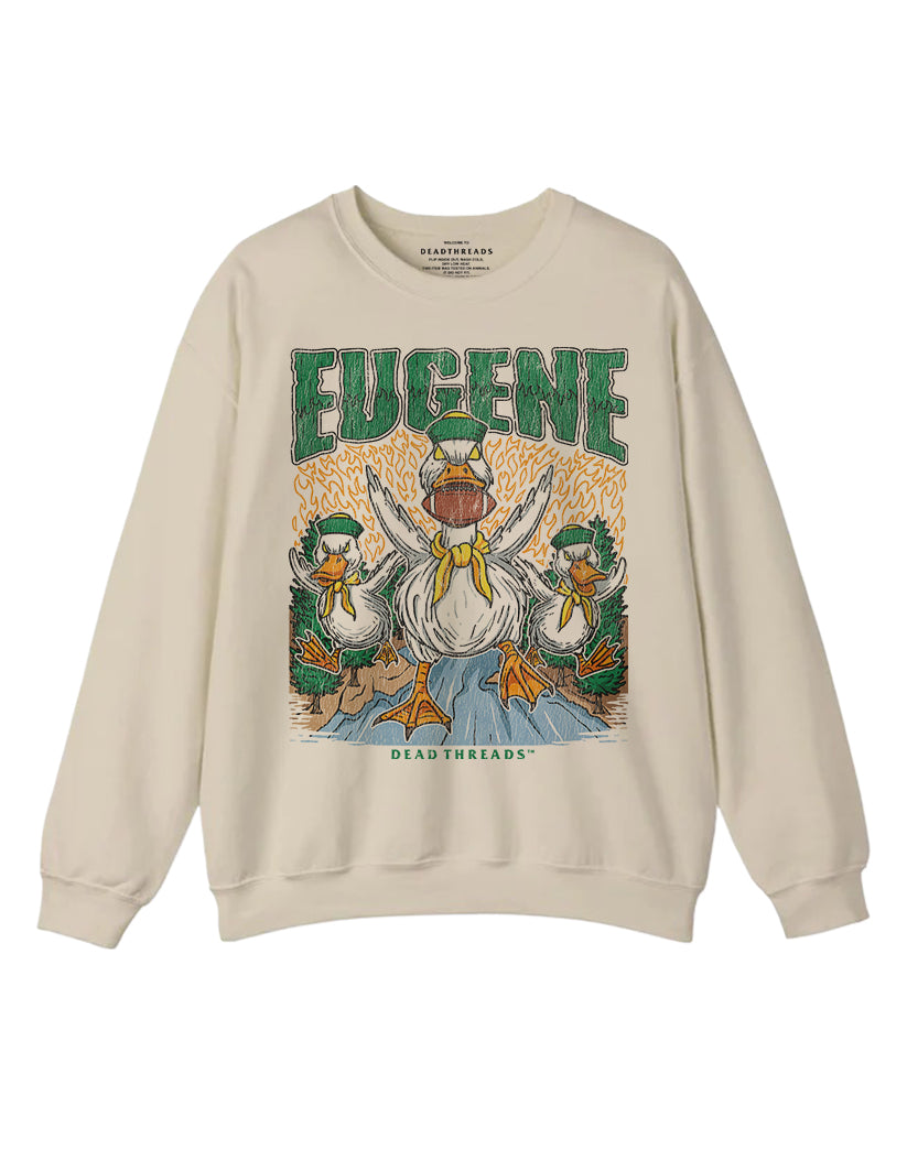 EUGENE FOOTBALL CREWNECK SWEATSHIRT