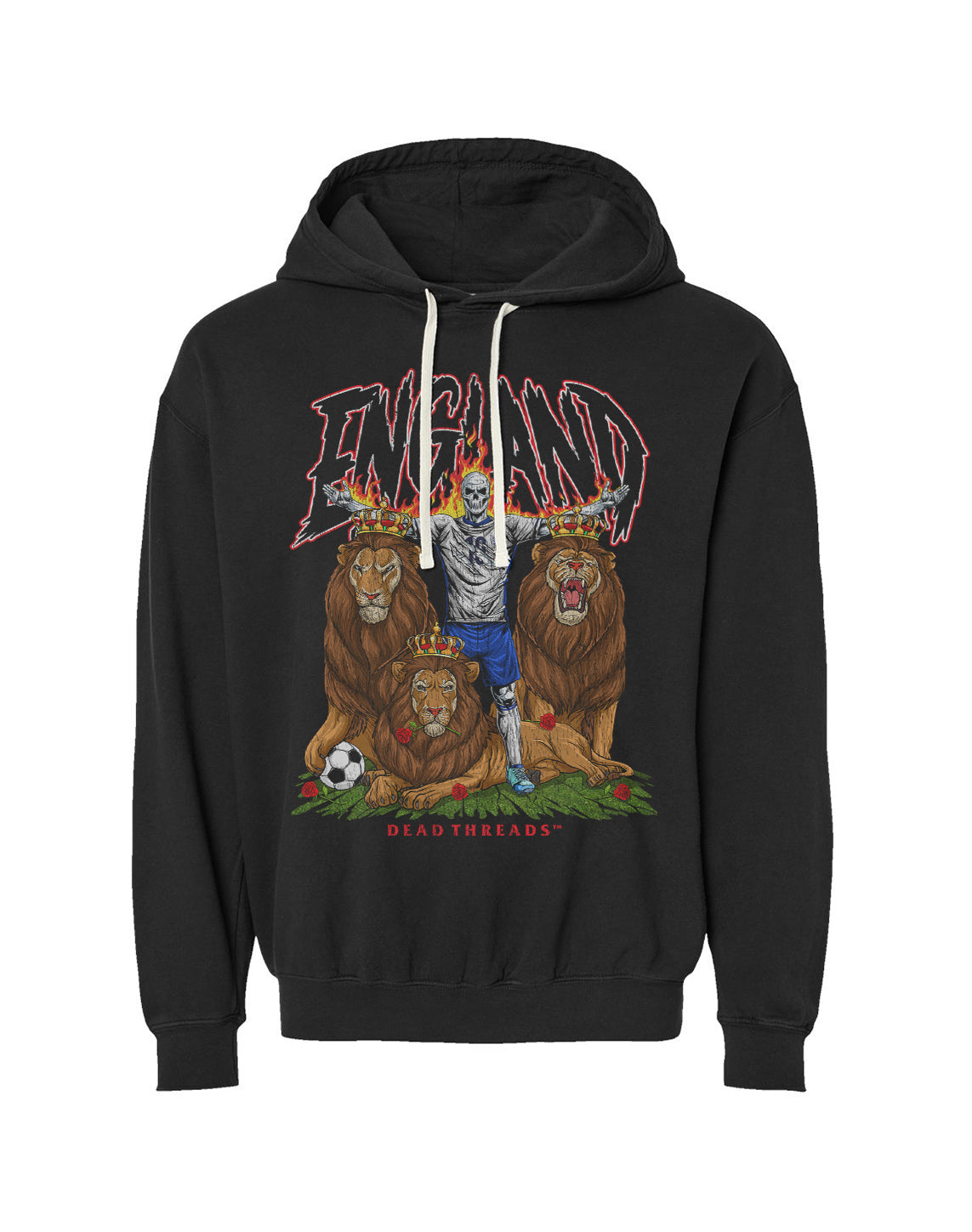 ENGLAND SOCCER - LIGHTWEIGHT HOODIE