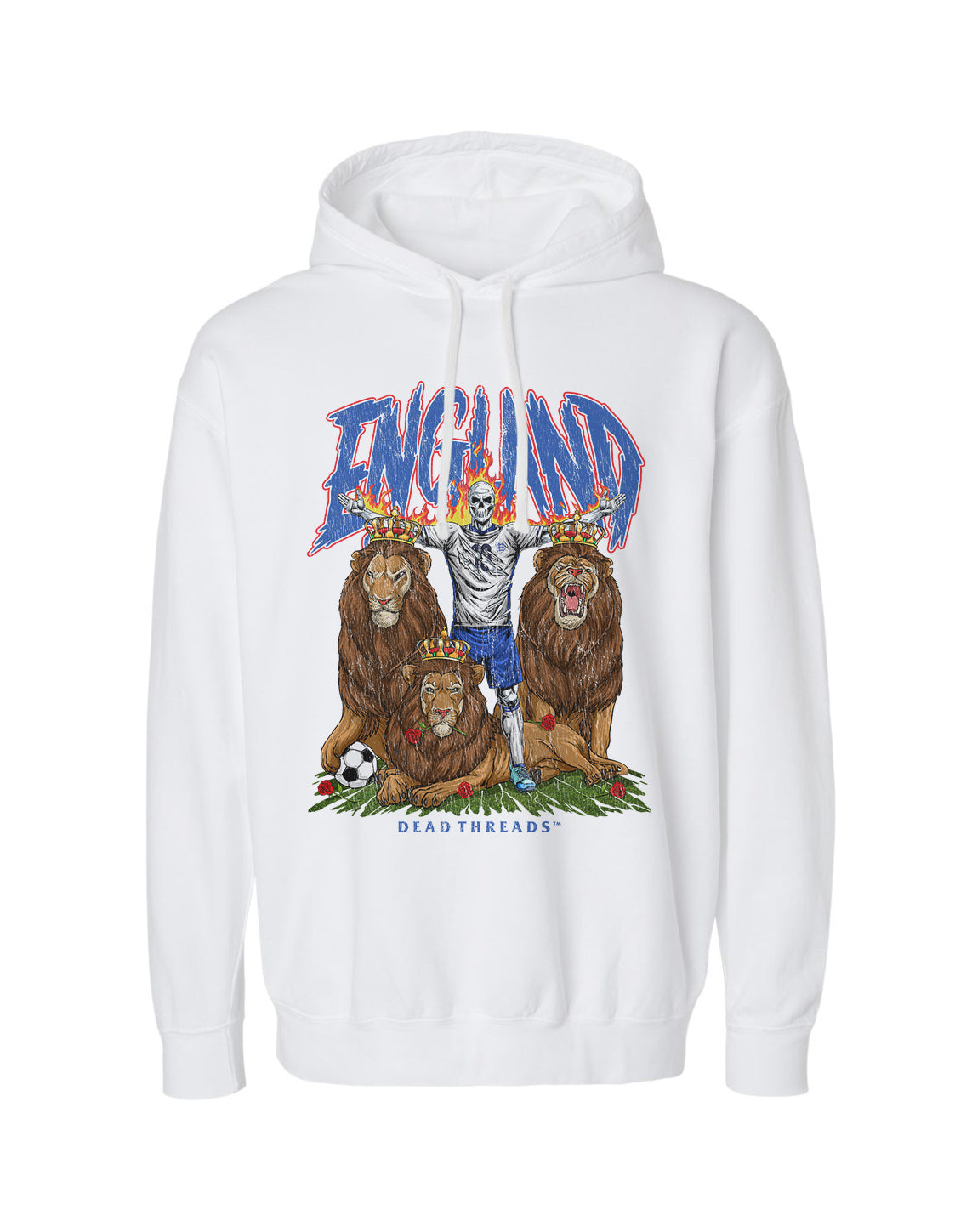 ENGLAND SOCCER - LIGHTWEIGHT HOODIE