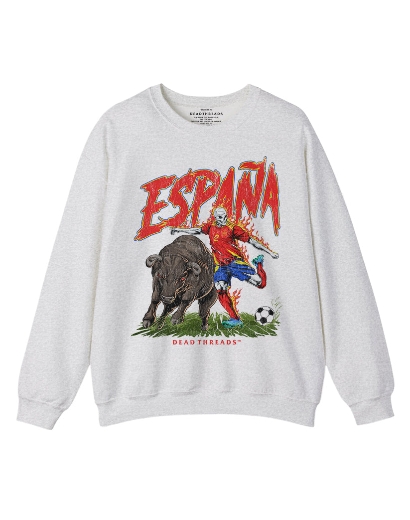 ESPAÑA SOCCER CREWNECK SWEATSHIRT