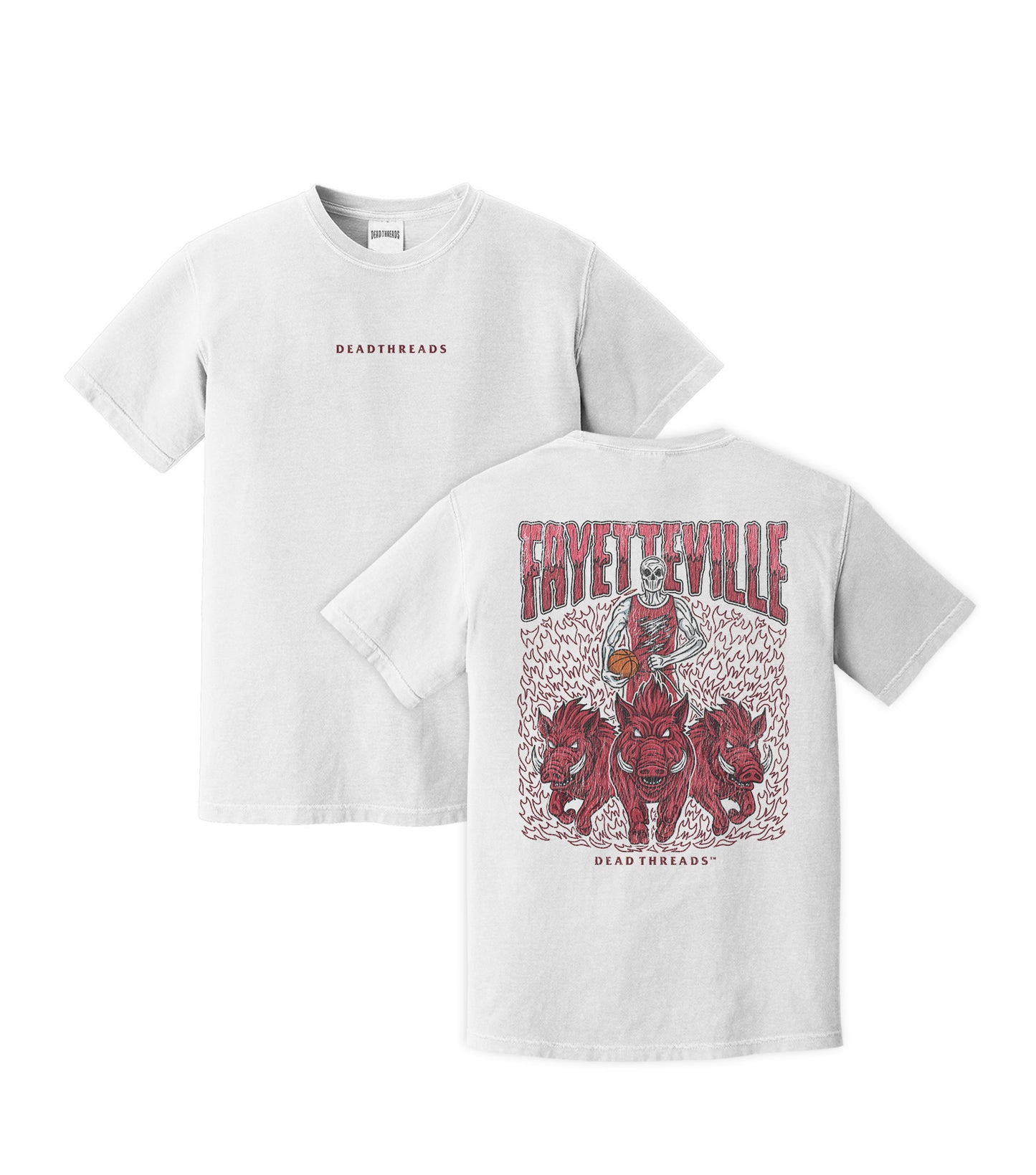 FAYETTEVILLE BASKETBALL - “DT ESSENTIAL" PREMIUM T-SHIRT