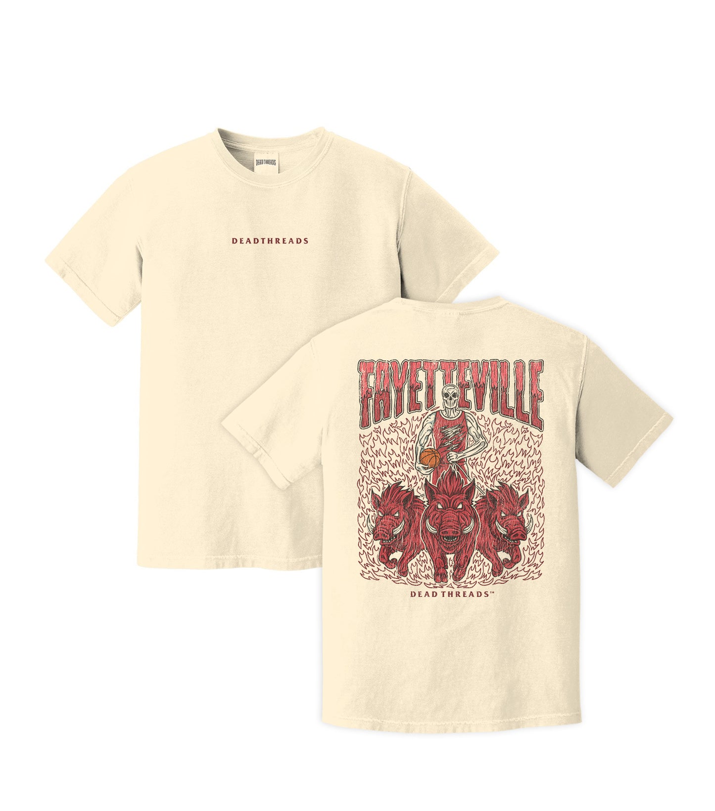 FAYETTEVILLE BASKETBALL - “DT ESSENTIAL" PREMIUM T-SHIRT