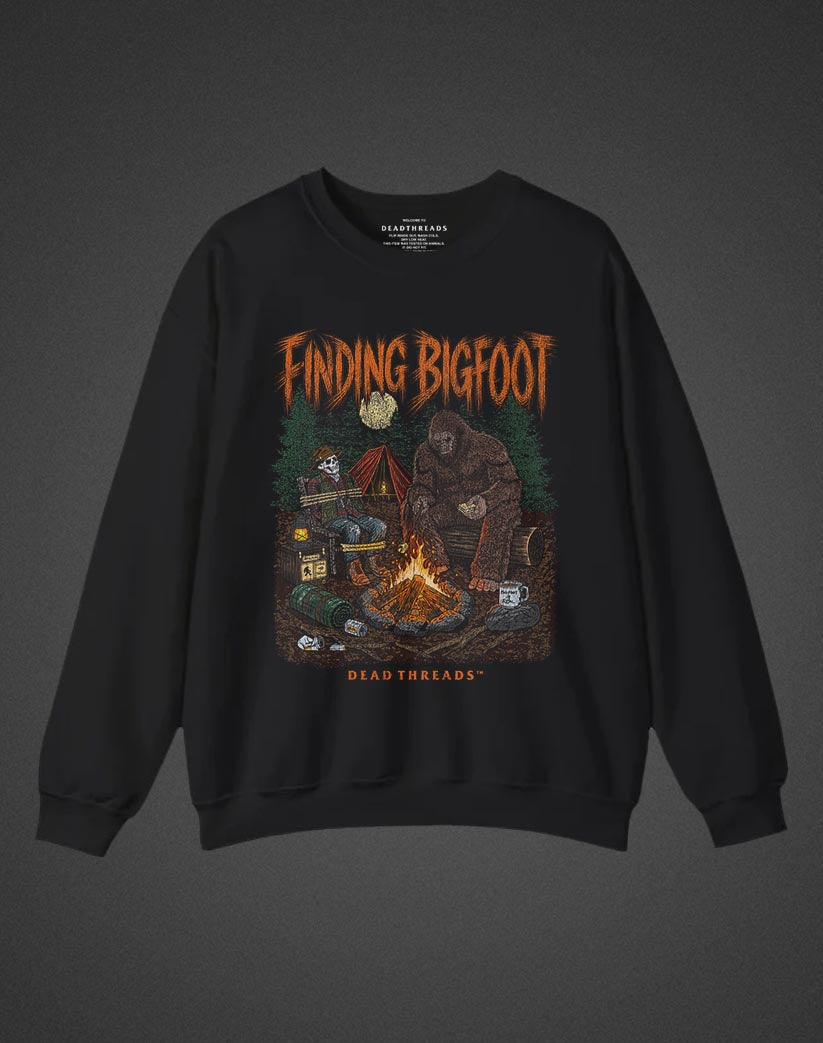 FINDING BIGFOOT CREWNECK SWEATSHIRT - Halloween Limited Drop