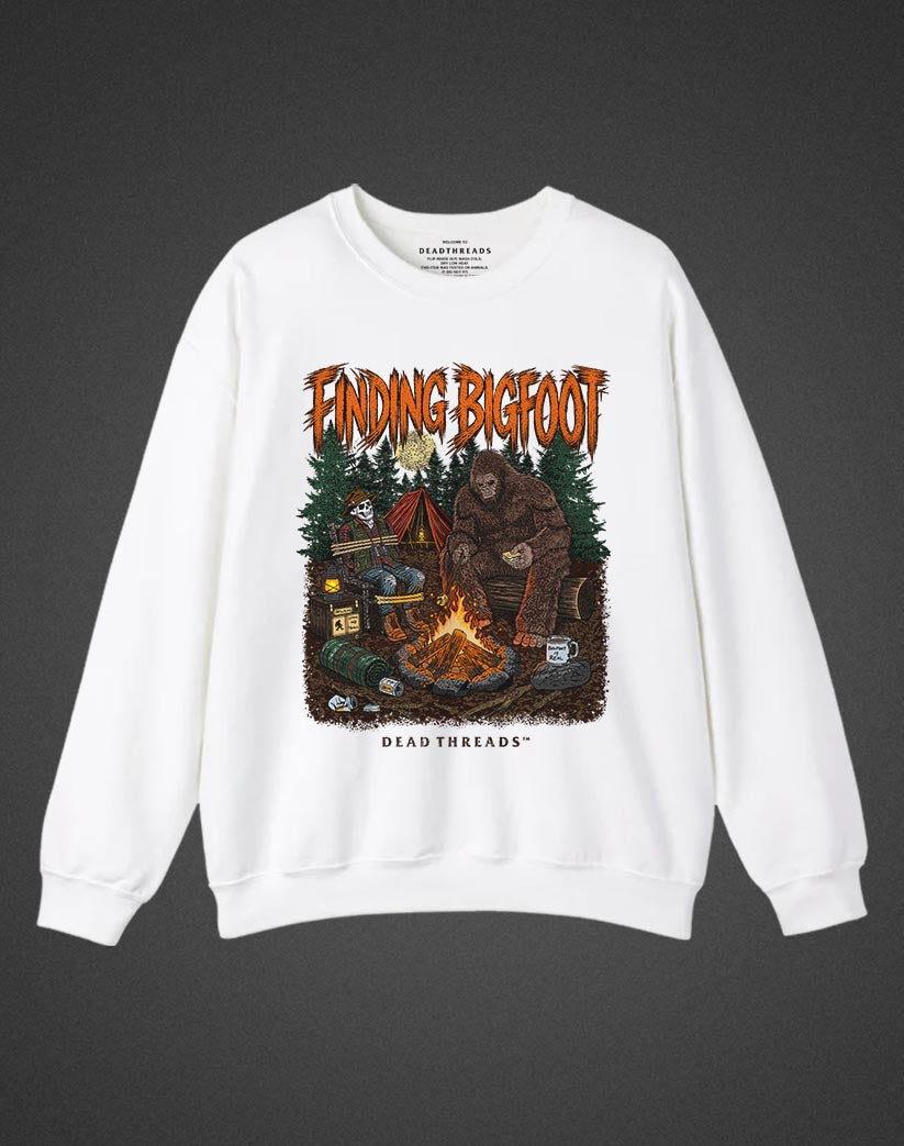 FINDING BIGFOOT CREWNECK SWEATSHIRT - Halloween Limited Drop