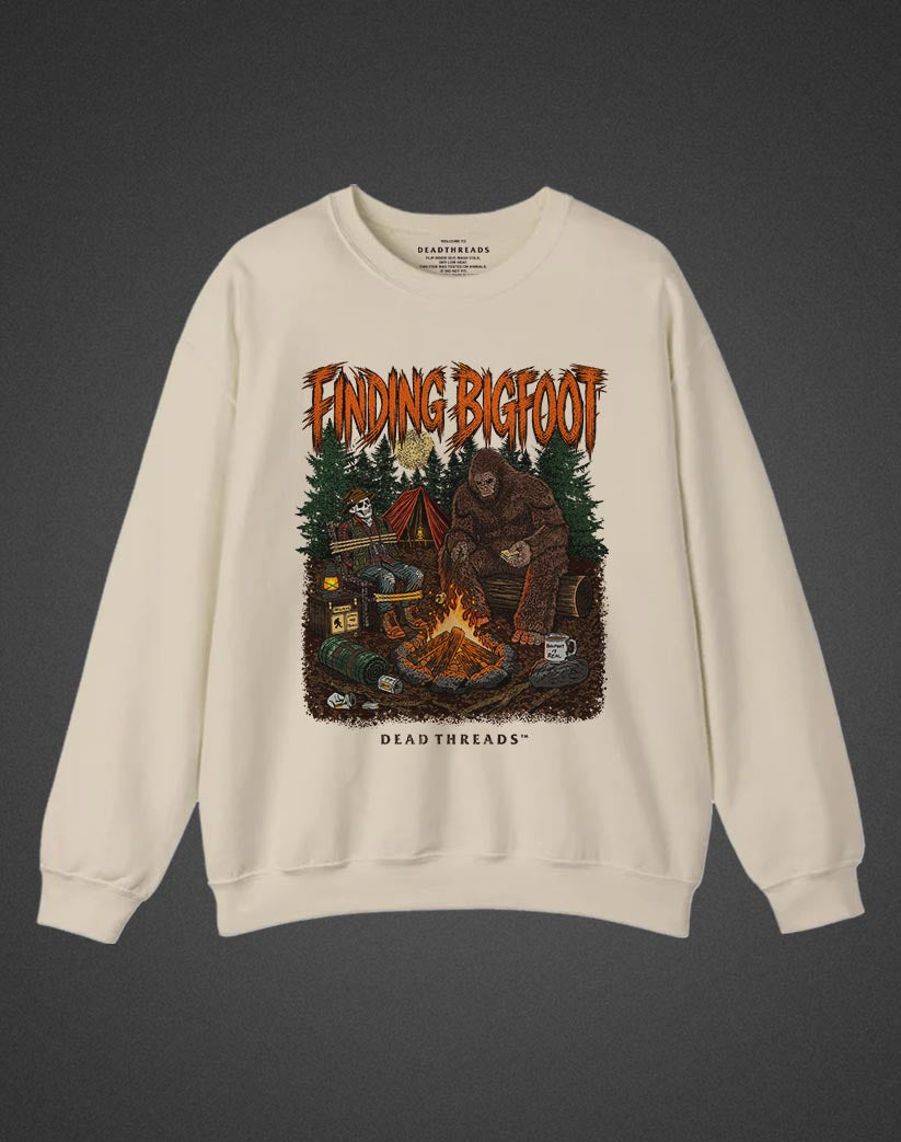 FINDING BIGFOOT CREWNECK SWEATSHIRT - Halloween Limited Drop