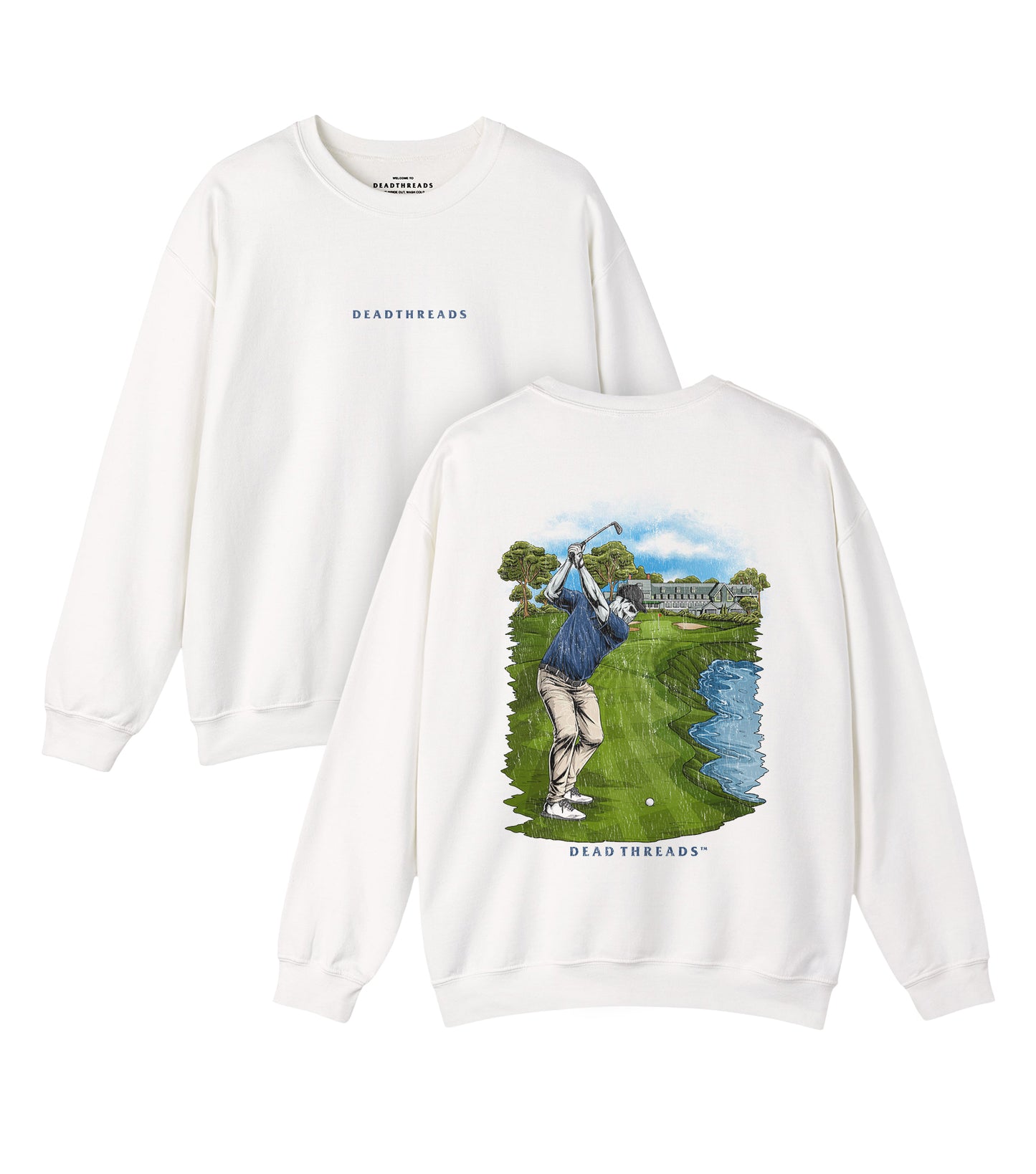 GOLF v2 “FIRs & GIRs” - “DT ESSENTIAL" CREWNECK SWEATSHIRT