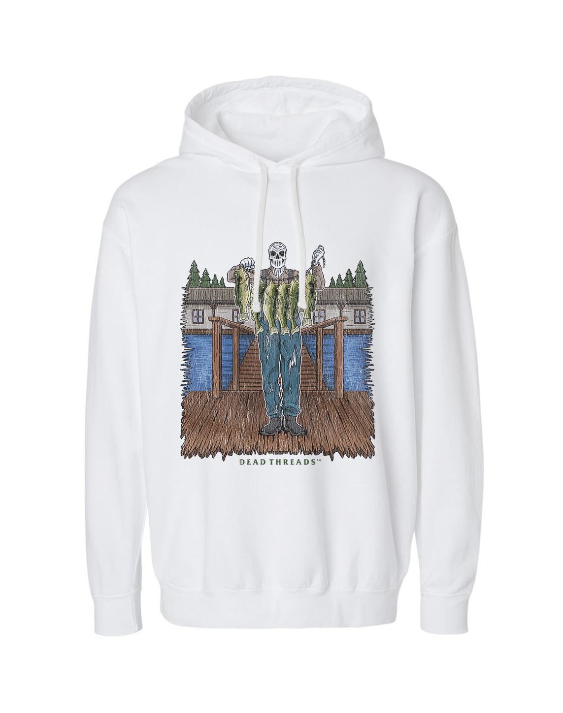 FISH FOR DINNER - LIGHTWEIGHT HOODIE