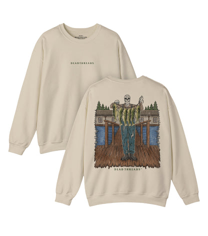 FISH FOR DINNER - “DT ESSENTIAL" CREWNECK SWEATSHIRT