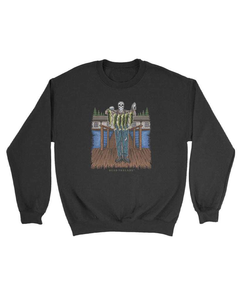 FISH FOR DINNER KIDS CREWNECK SWEATSHIRT