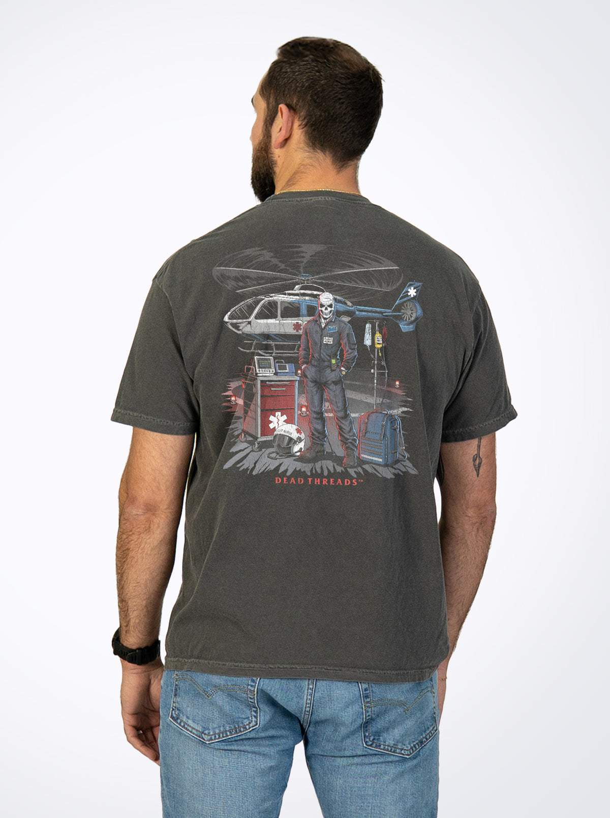 CRITICAL ALTITUDE (MALE) - “DT ESSENTIAL" PREMIUM T-SHIRT