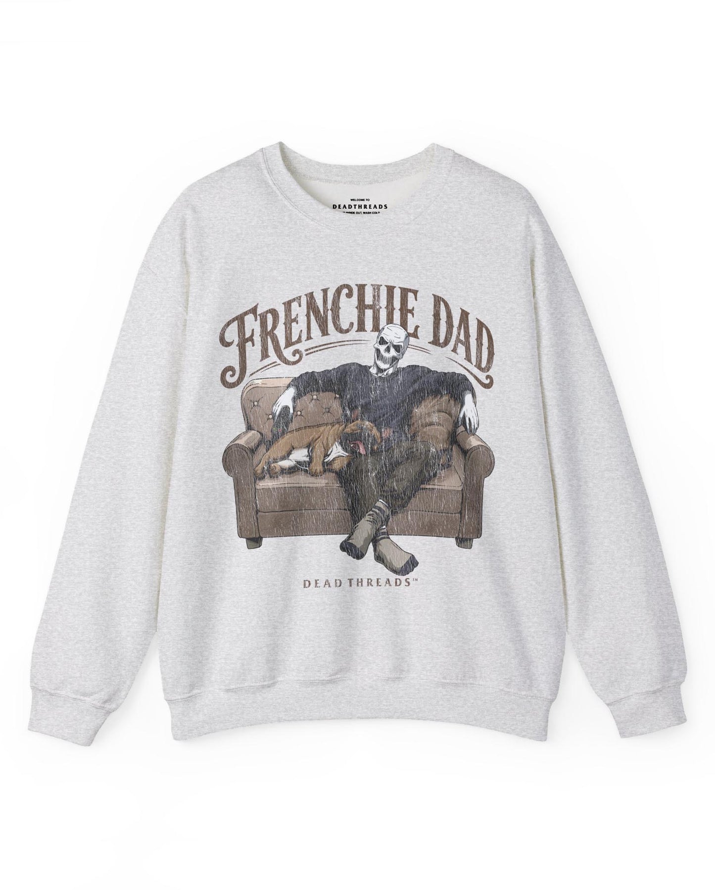 FRENCHIE DAD - CREWNECK SWEATSHIRT