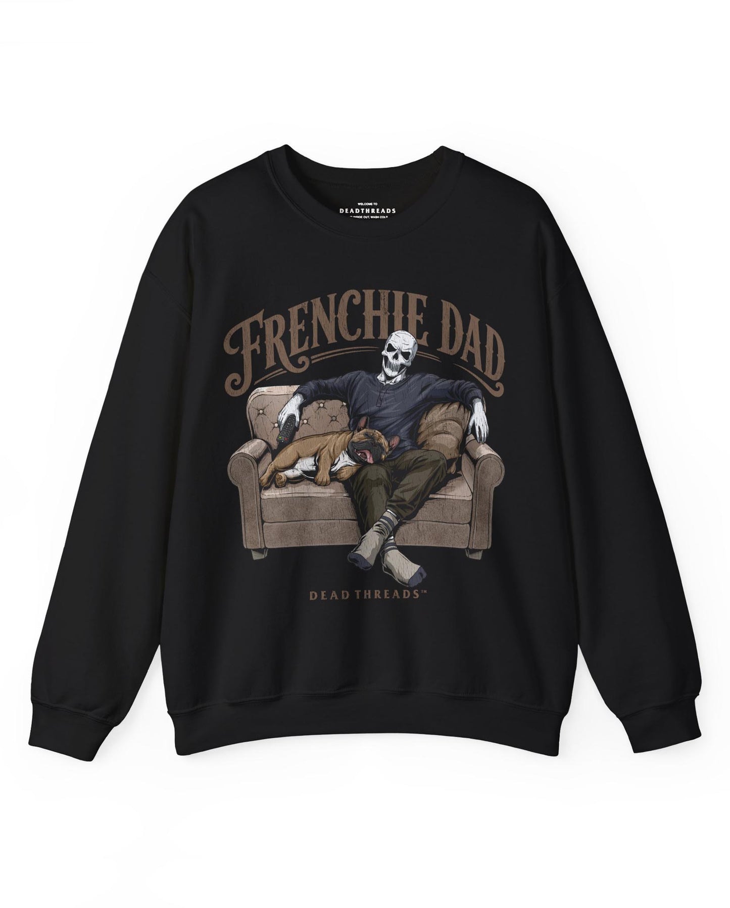 FRENCHIE DAD - CREWNECK SWEATSHIRT
