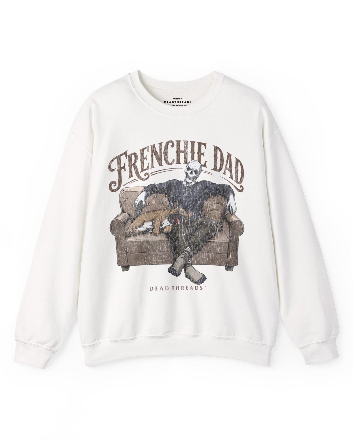 FRENCHIE DAD - CREWNECK SWEATSHIRT