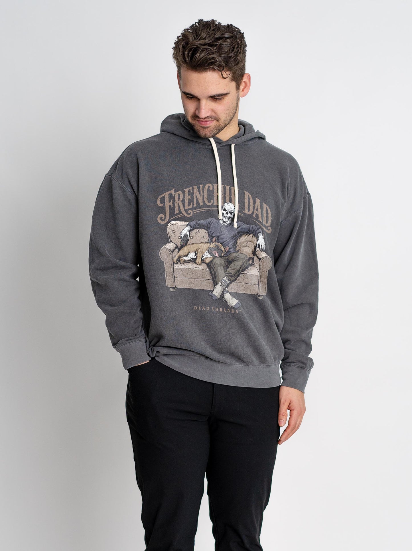 FRENCHIE DAD - LIGHTWEIGHT HOODIE
