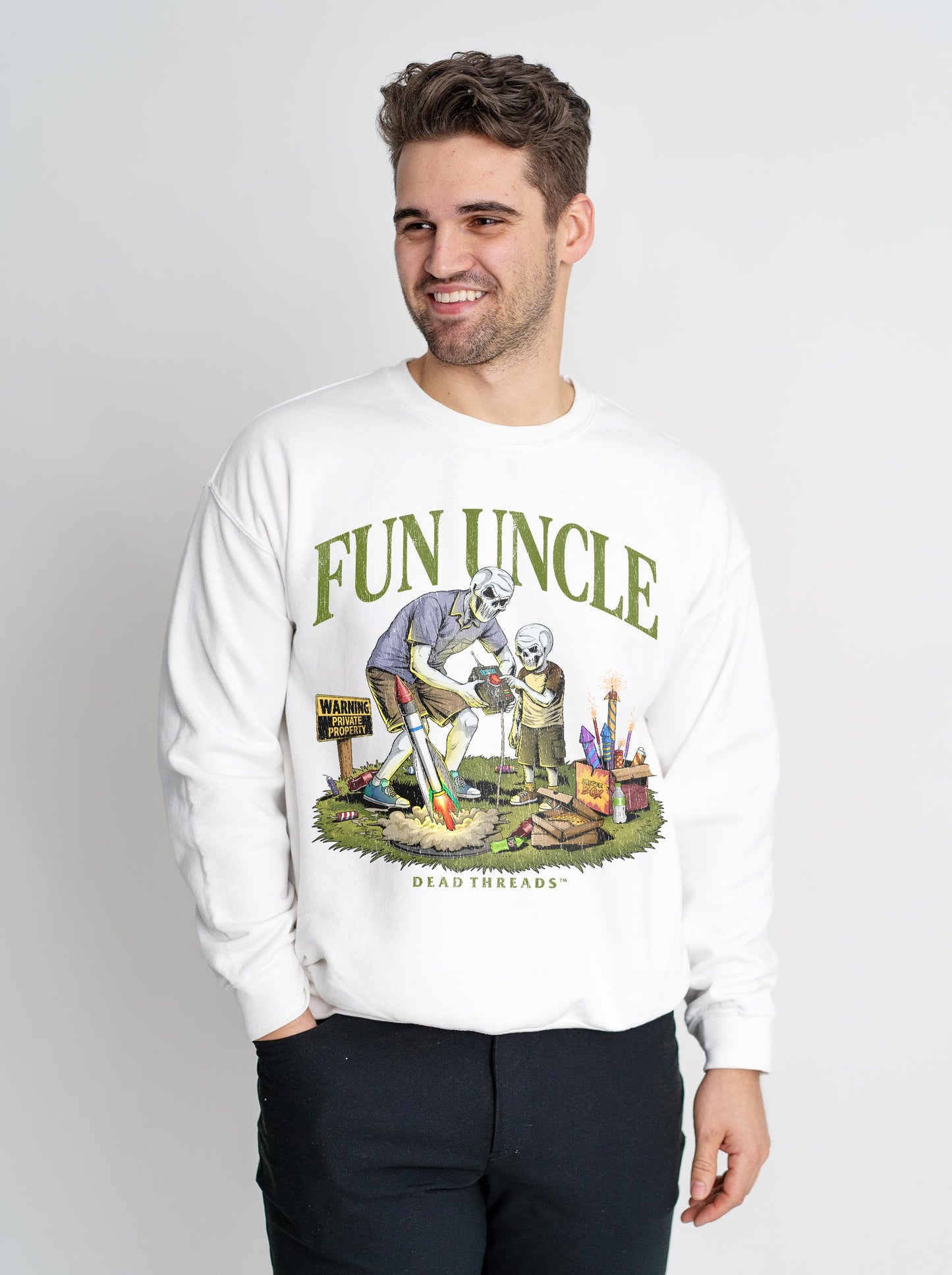 FUN UNCLE (BOY) - CREWNECK SWEATSHIRT