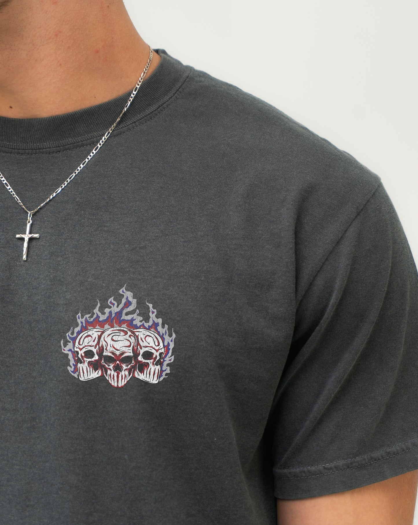 FLORIDA HOCKEY - “3 SKULL” PREMIUM T-SHIRT