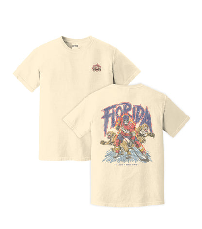 FLORIDA HOCKEY - “3 SKULL” PREMIUM T-SHIRT