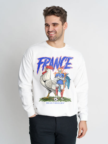 FRANCE SOCCER CREWNECK SWEATSHIRT