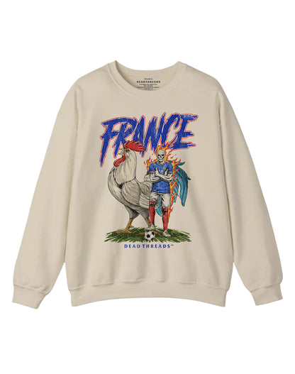 FRANCE SOCCER CREWNECK SWEATSHIRT