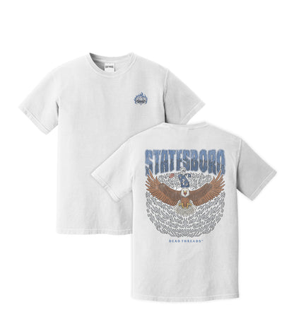 STATESBORO FOOTBALL - “3 SKULL” PREMIUM T-SHIRT