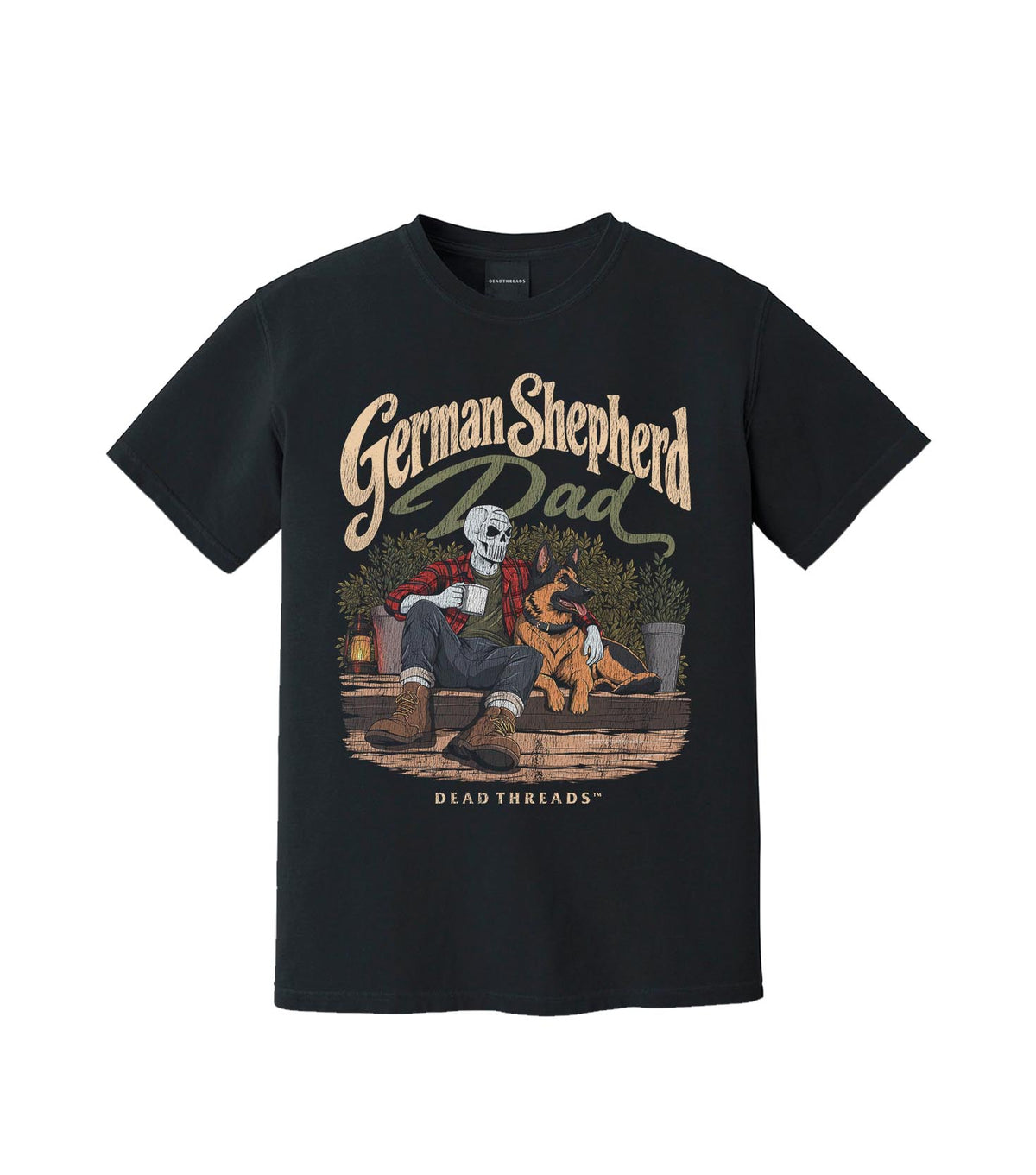GERMAN SHEPHERD DAD T-Shirt | Dead Threads