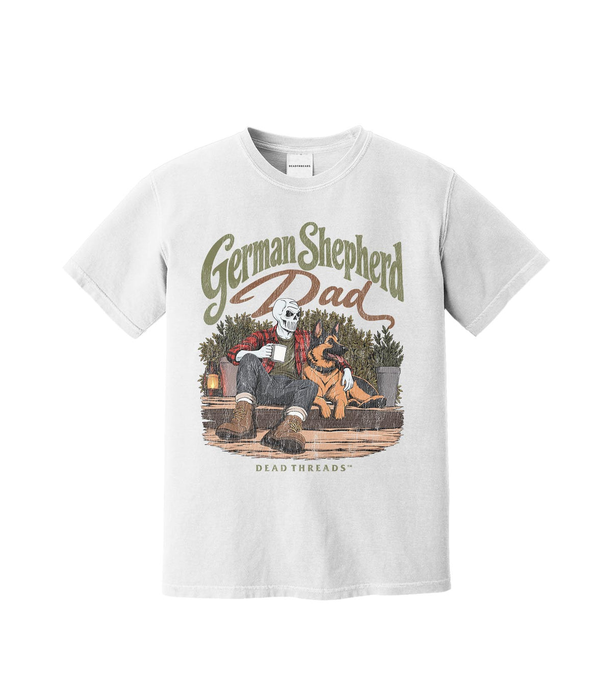 GERMAN SHEPHERD DAD T-Shirt | Dead Threads