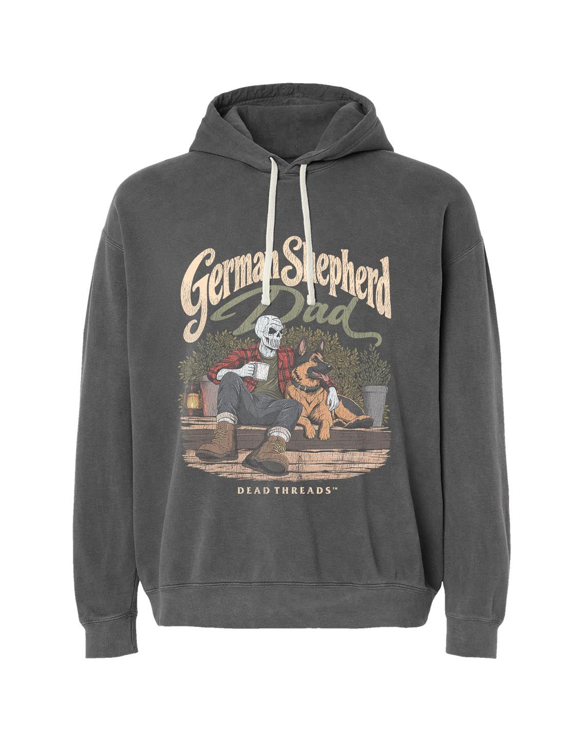 GERMAN SHEPHERD DAD - LIGHTWEIGHT HOODIE
