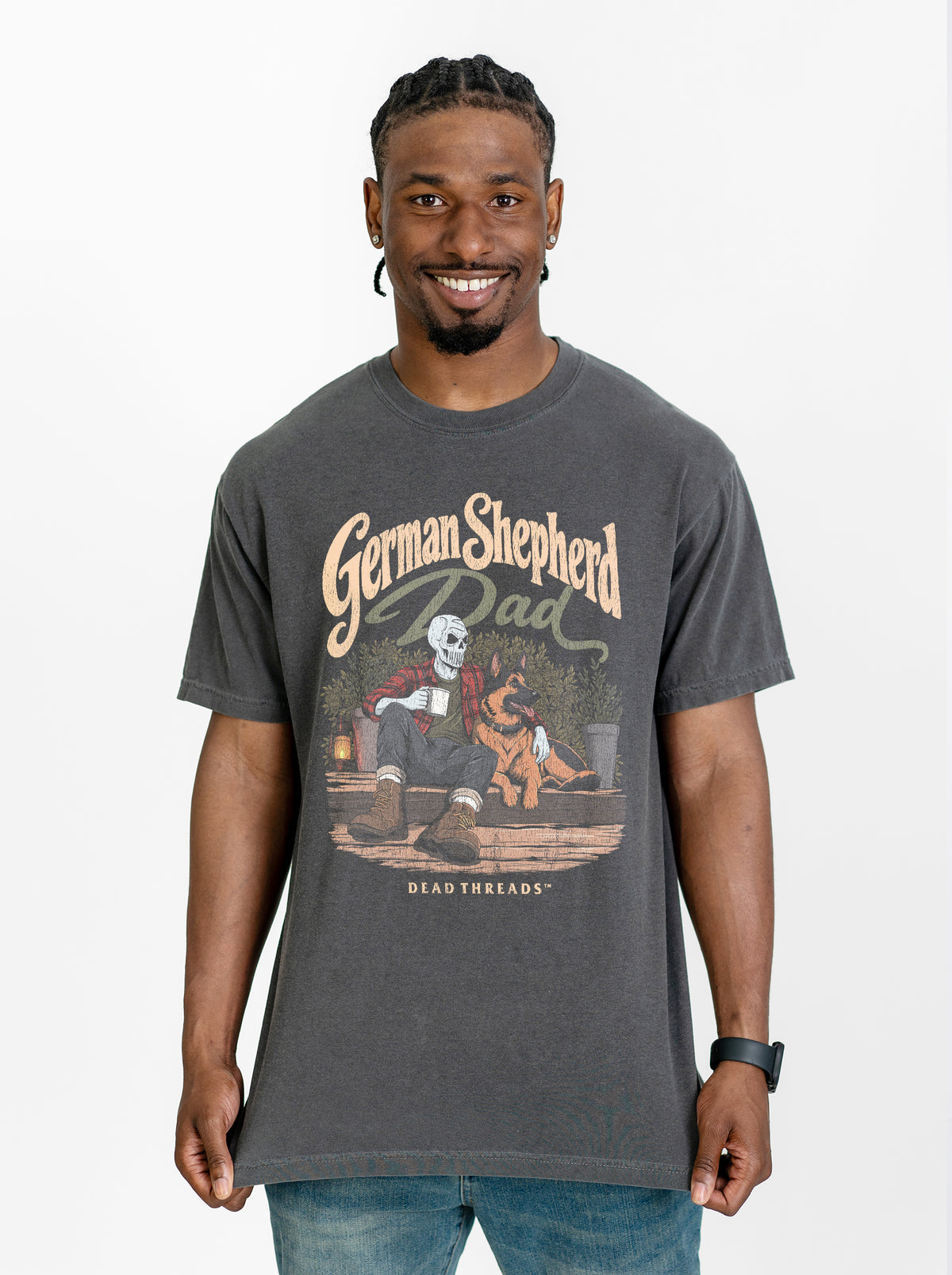 GERMAN SHEPHERD DAD T-Shirt | Dead Threads