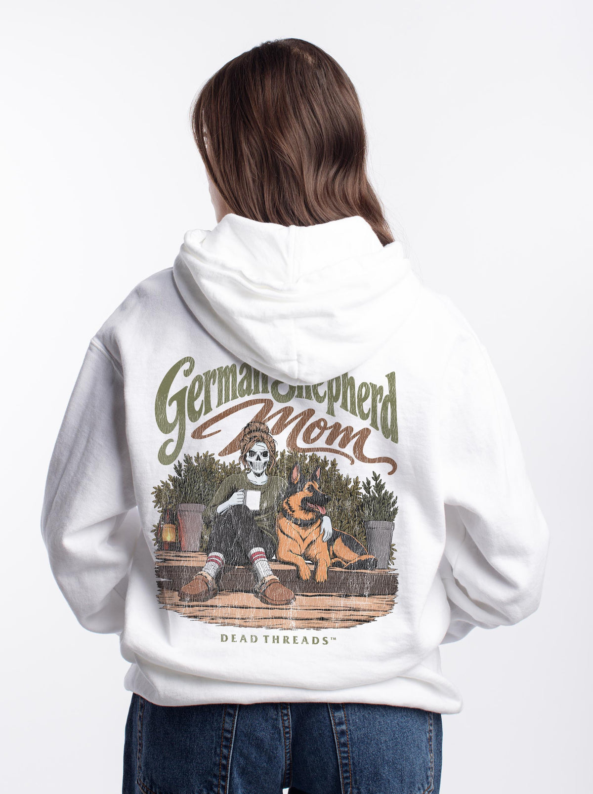 GERMAN SHEPHERD MOM - “DT ESSENTIAL" HOODIE
