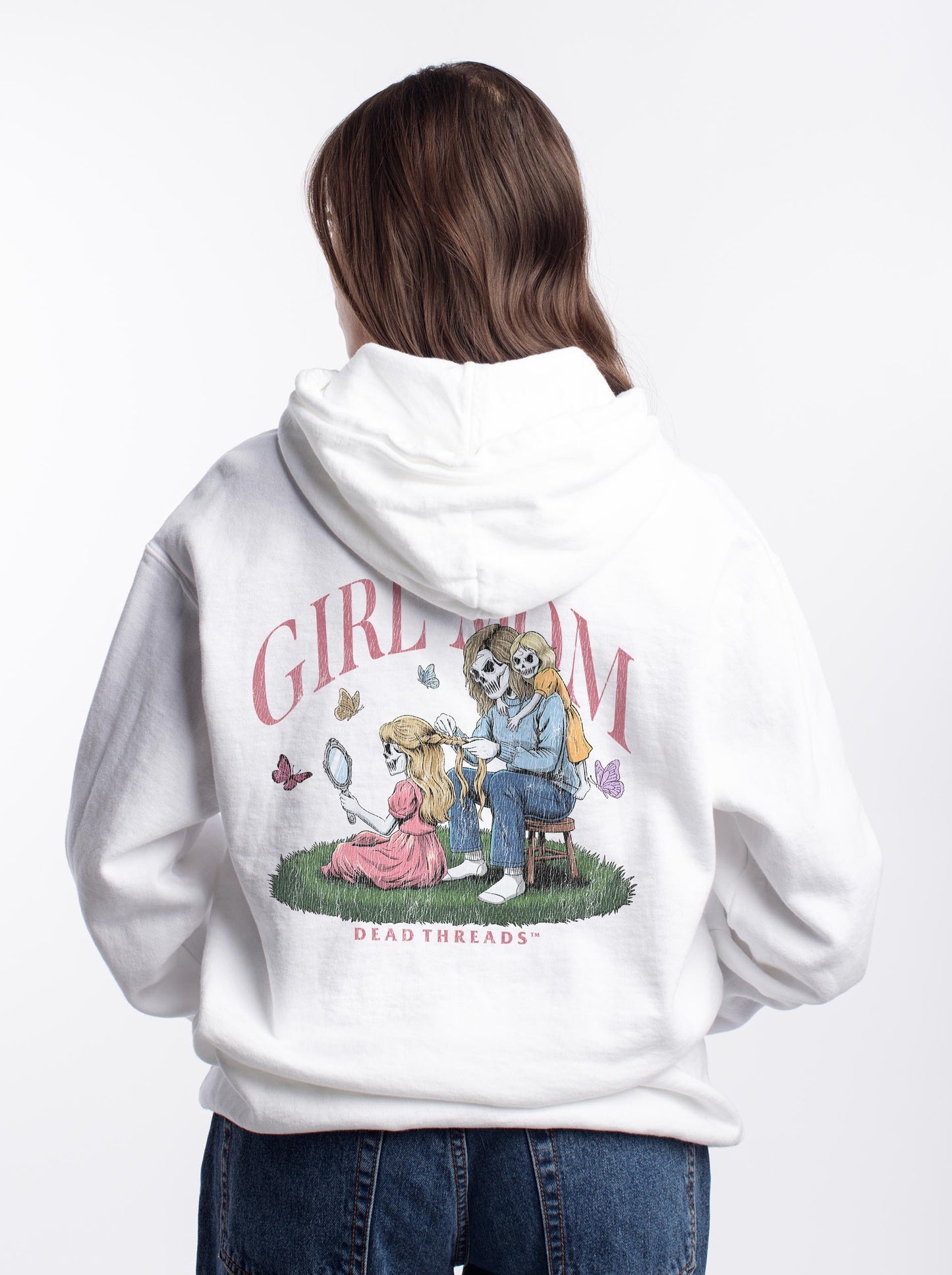 GIRL MOM v2 - “DT ESSENTIAL" HOODIE