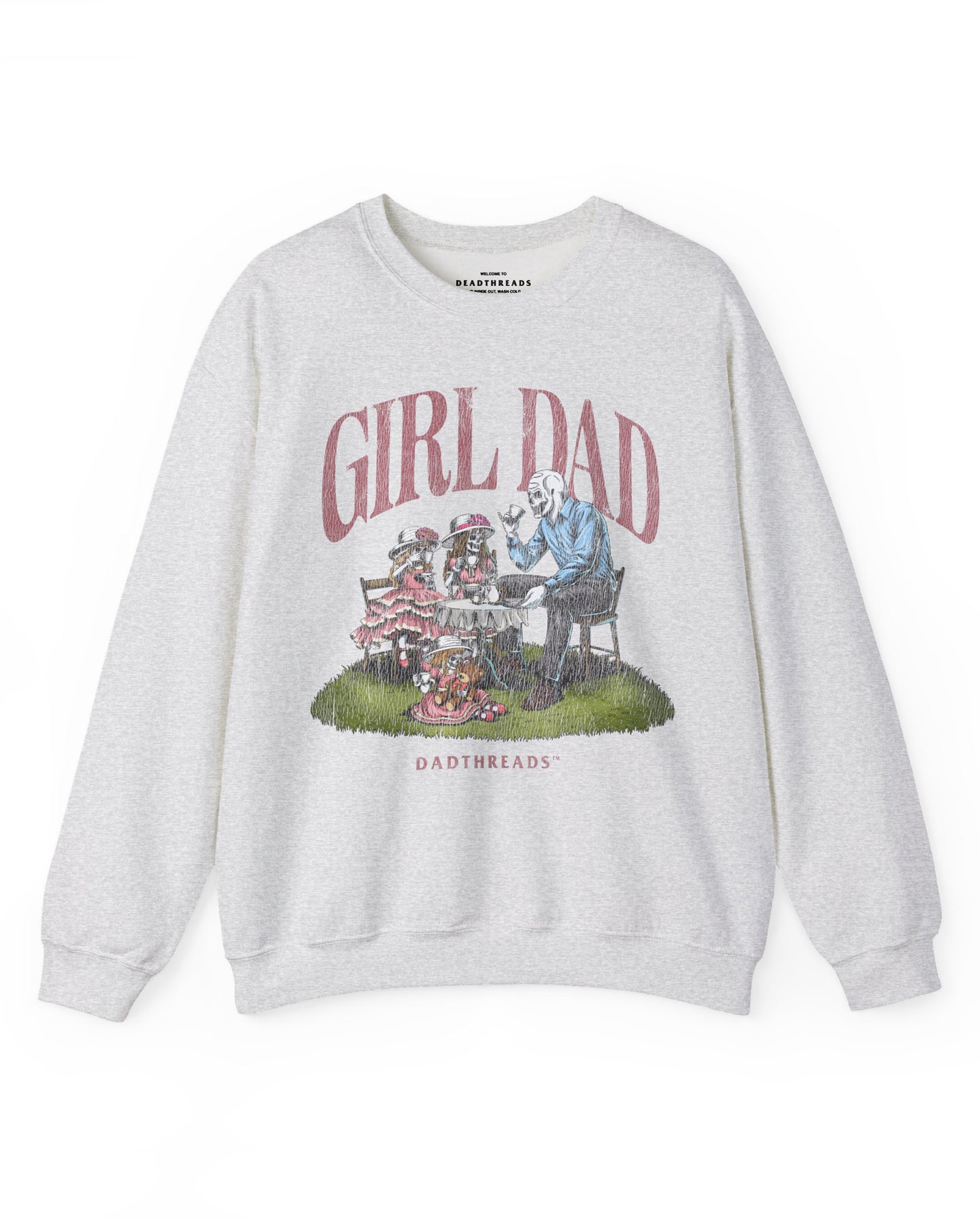 GIRL DAD v3 - CREWNECK SWEATSHIRT