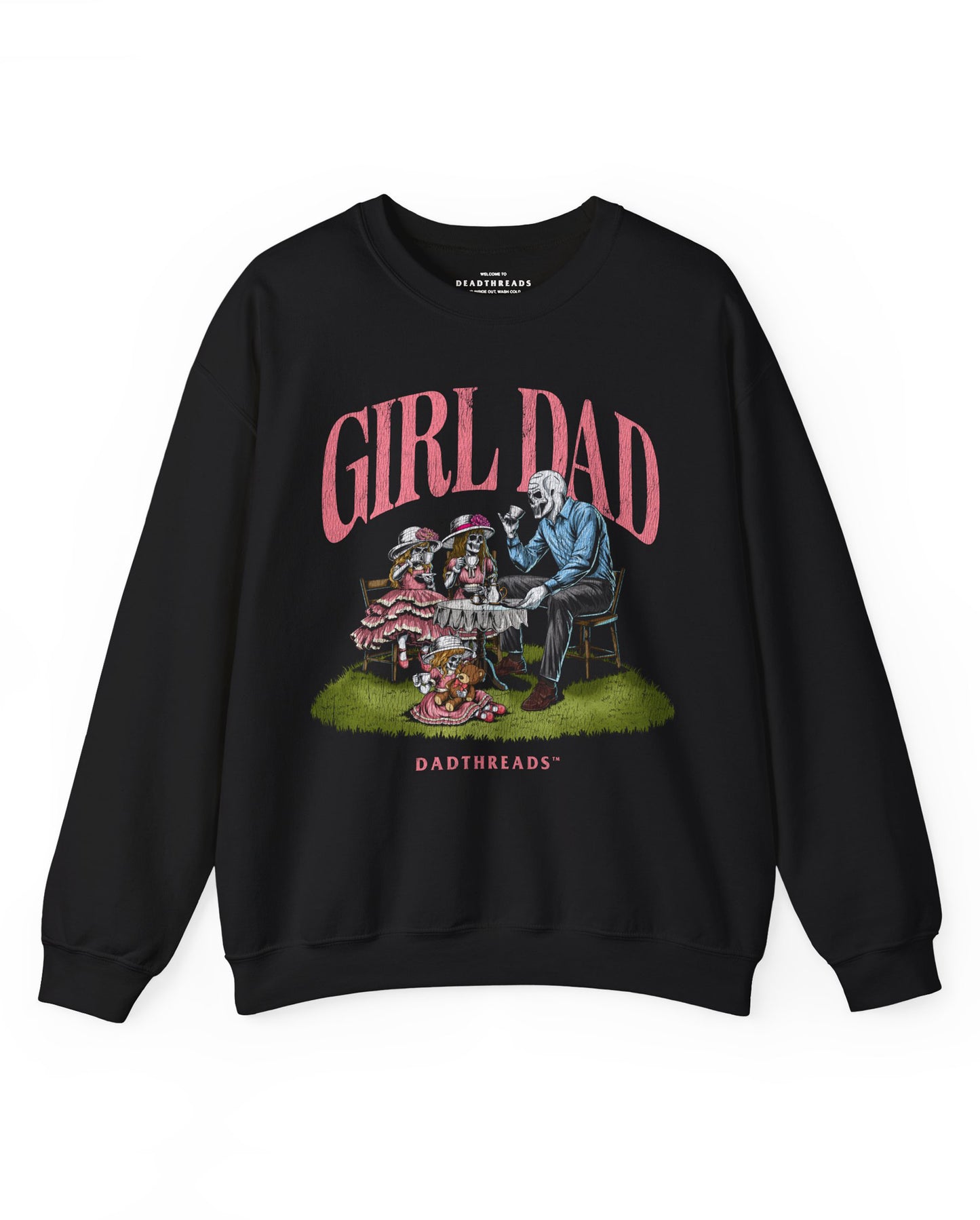 GIRL DAD v3 - CREWNECK SWEATSHIRT
