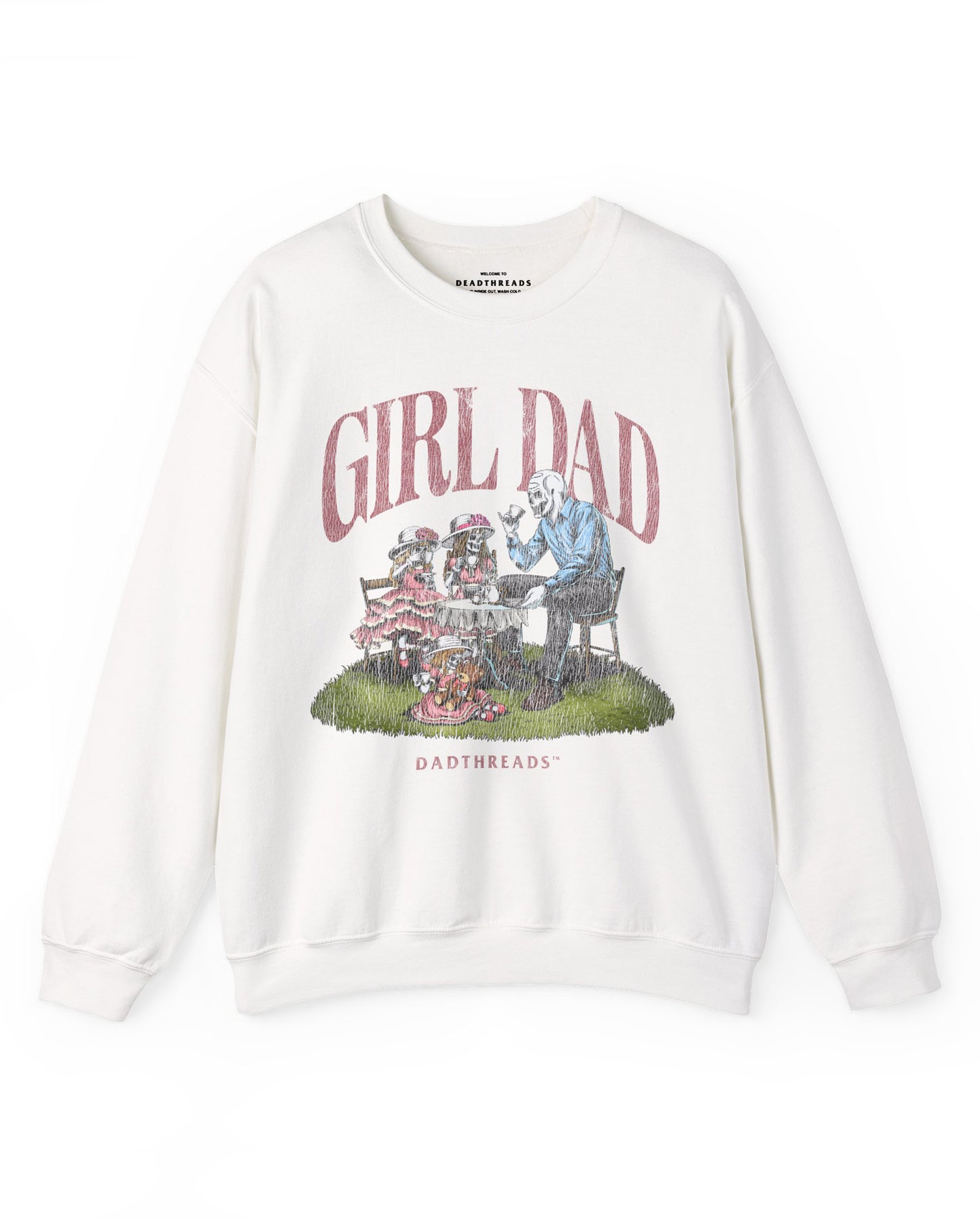 GIRL DAD v3 - CREWNECK SWEATSHIRT
