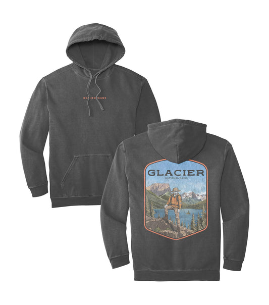 GLACIER NATIONAL PARK (MALE) - “DT ESSENTIAL" HOODIE