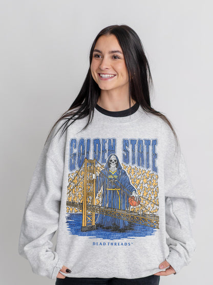 GOLDEN STATE BASKETBALL CREWNECK SWEATSHIRT