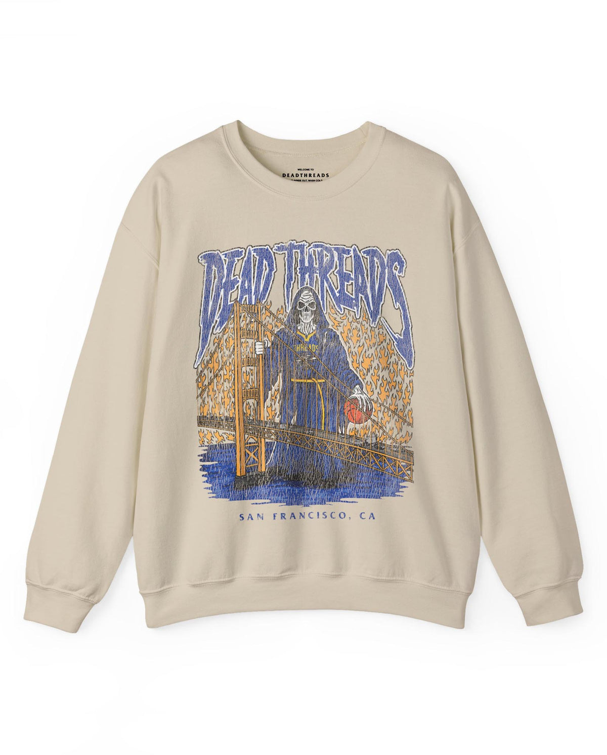 GOLDEN STATE BASKETBALL - CREWNECK SWEATSHIRT