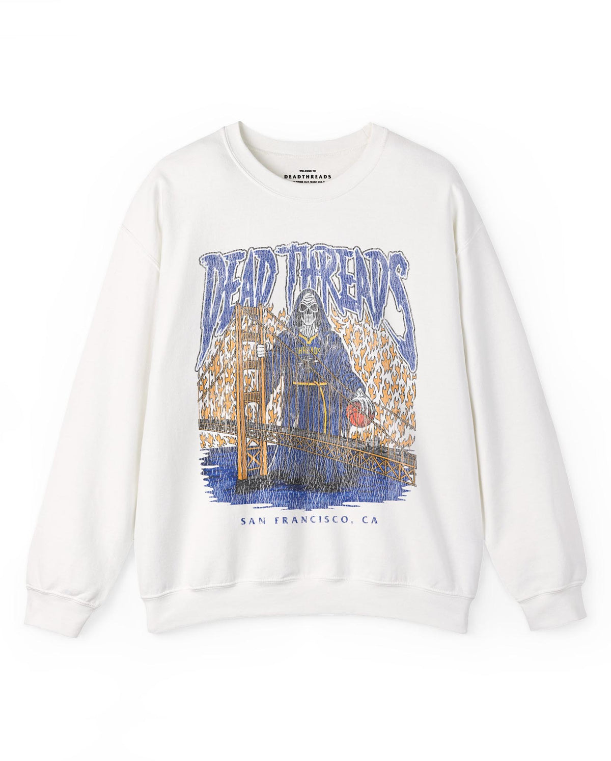 GOLDEN STATE BASKETBALL - CREWNECK SWEATSHIRT