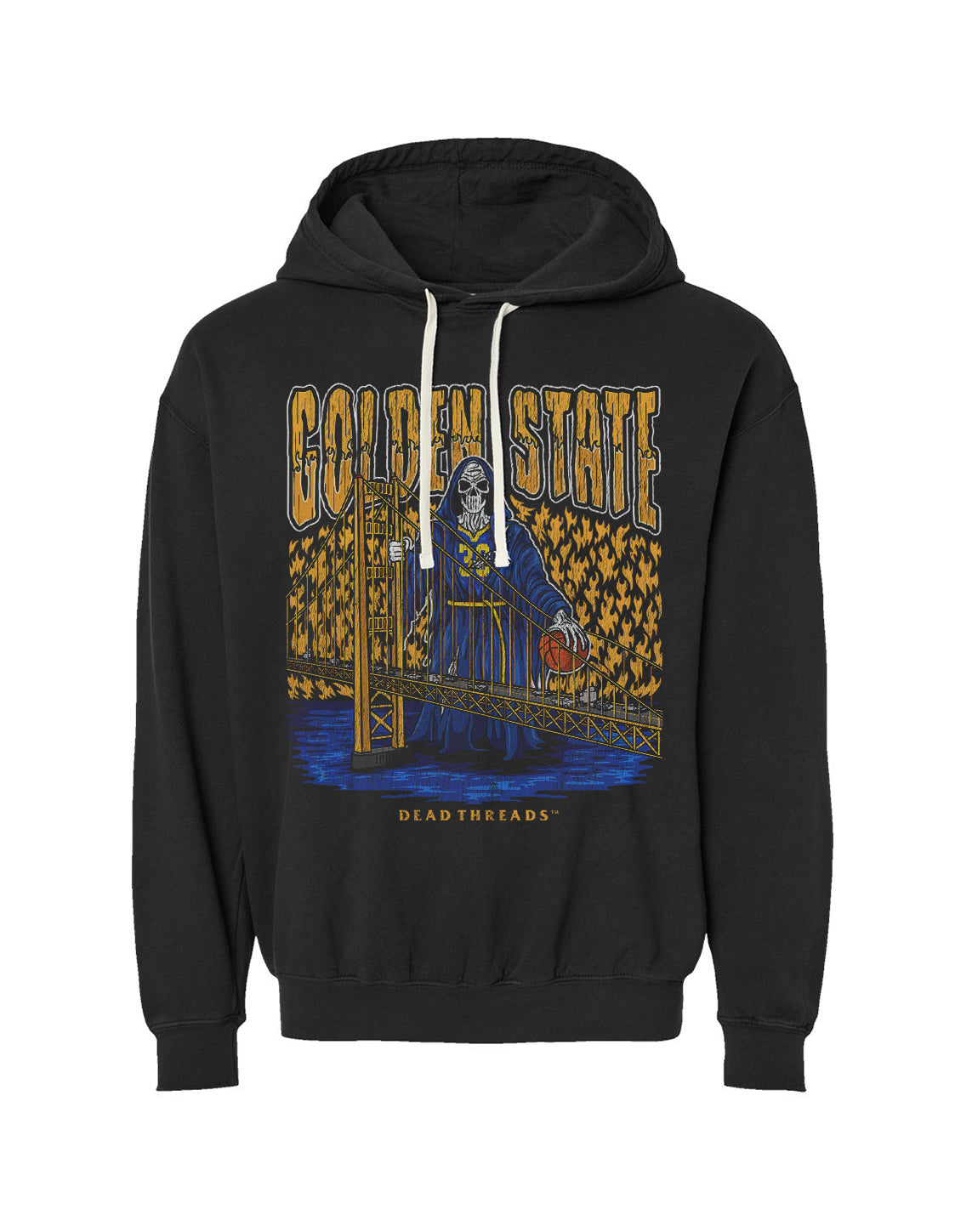 GOLDEN STATE BASKETBALL - LIGHTWEIGHT HOODIE